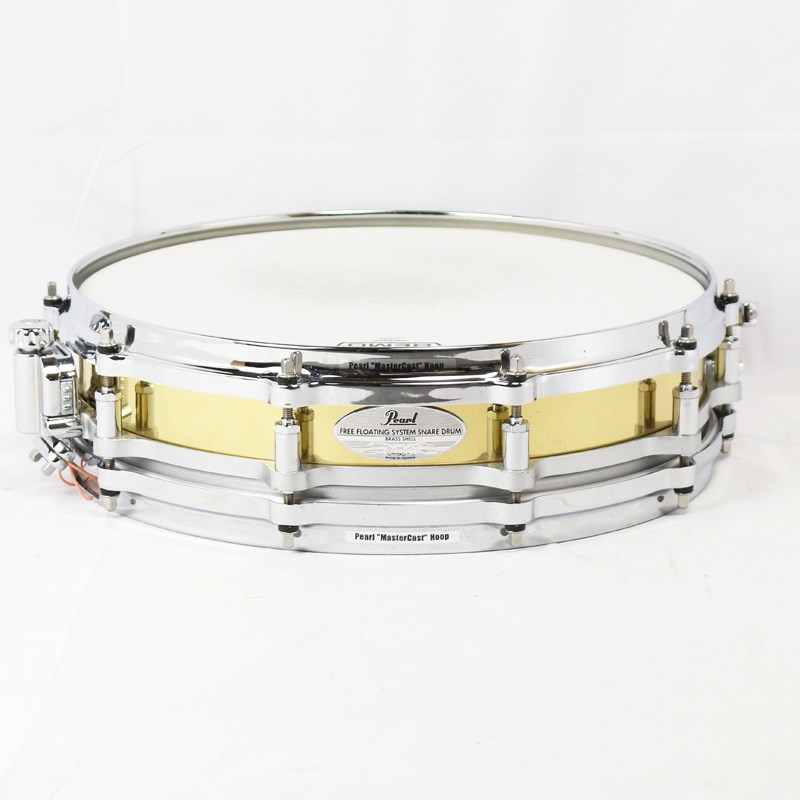 Pearl Free Floating Brass Snare Drum 14×3.5 FB1435/Cの画像